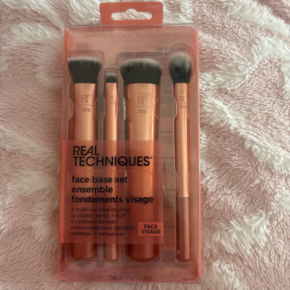 Real Techniques Metallic Orange Brush Collection
